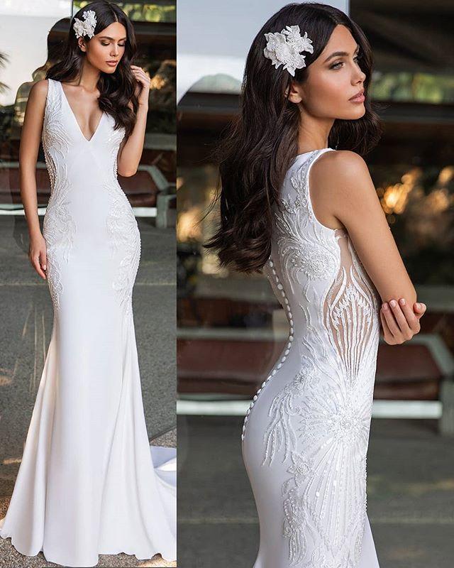 唯美婚纱，好看的婚纱照片大全（西班牙pronovias高定婚纱礼服图片）