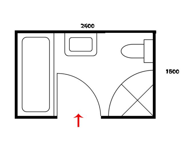 1.2*1.5米卫生间设计，1.2＊1.5米卫生间设计（1.5×2.4米卫生间如何设计）