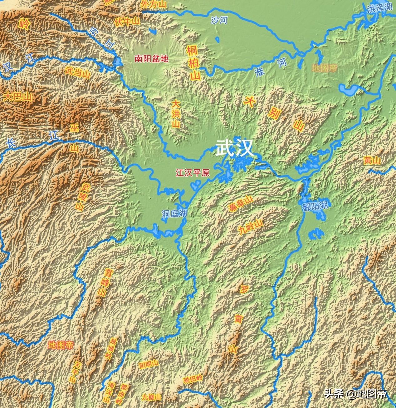 江汉平原有哪些城市，江汉平原在哪个地理区域（武汉有武昌区、汉阳区）