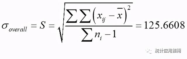 标准差计算公式，能力分析中如何估计标准差03-组间/组