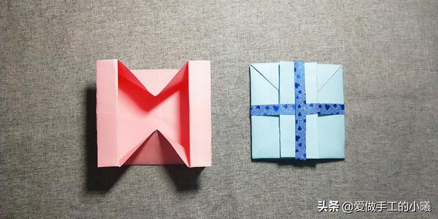 超简单超漂亮折叠贺卡怎么做，手工：贺卡折纸图解