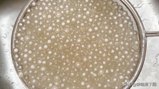 家庭手工自制西米露，家庭手工自制西米露怎么做（想喝西米露自己在家做）