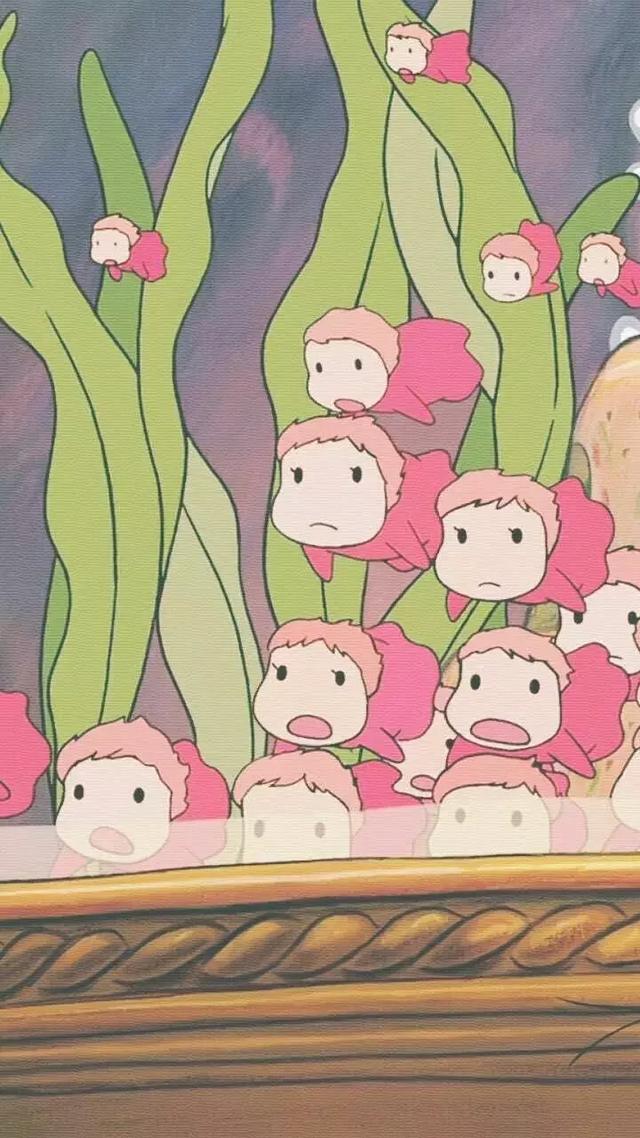 波妞和宗介图片，波妞和宗介，微信头像（波妞喜欢宗介，而我喜欢你）