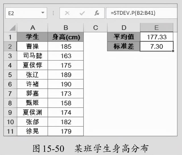 标准差计算方法（方差与标准差）