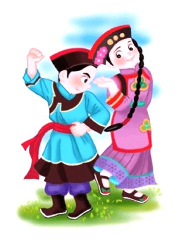 56个民族服饰图片大全，56个民族服装图片（五十六个民族精美人物服饰造型插画）
