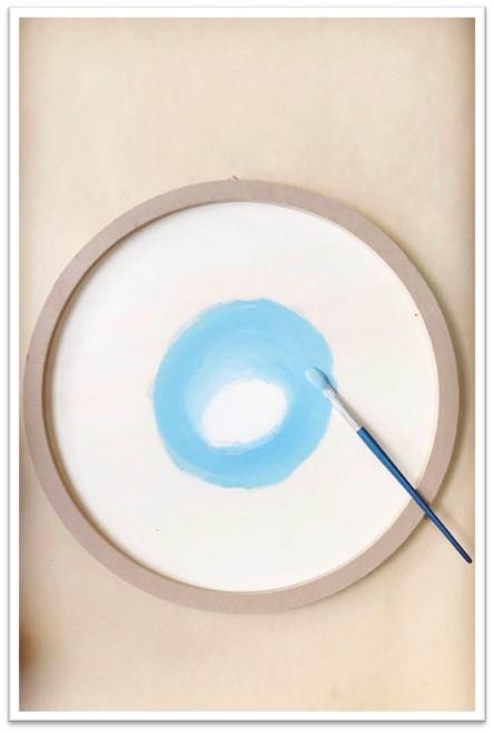 桃花树儿童画简单又漂亮，少儿美术《最美桃花节》