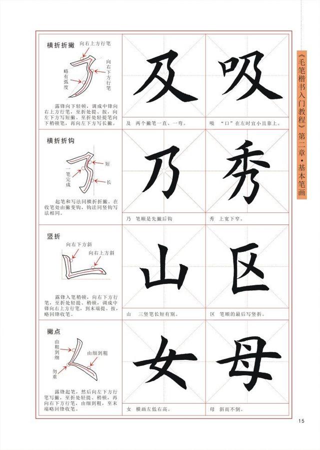 毛笔楷书入门教程，毛笔楷书入门教程百度云（王丙申高清书法字帖《毛笔楷书入门教程》）