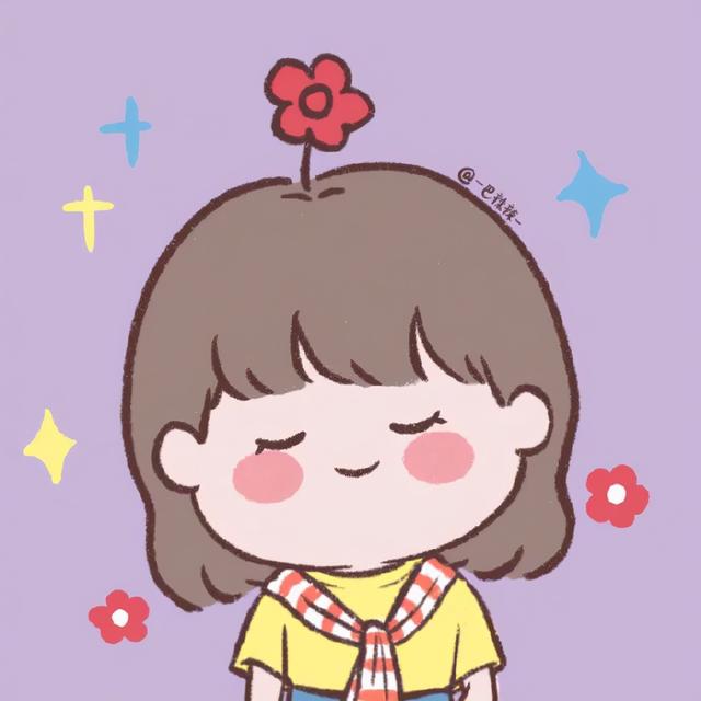 简笔画头像/可爱微信，简笔画头像/可爱（简笔画线条头像）