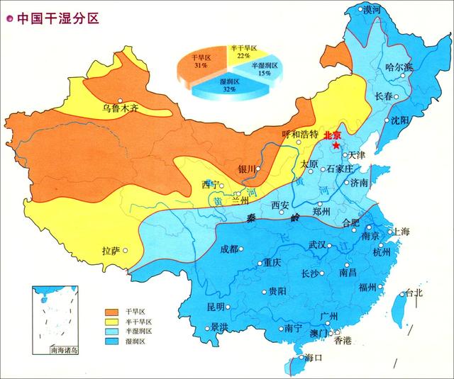 中国七大地理分区，中国七大地理分区是什么（图解中国36条地理分界线）