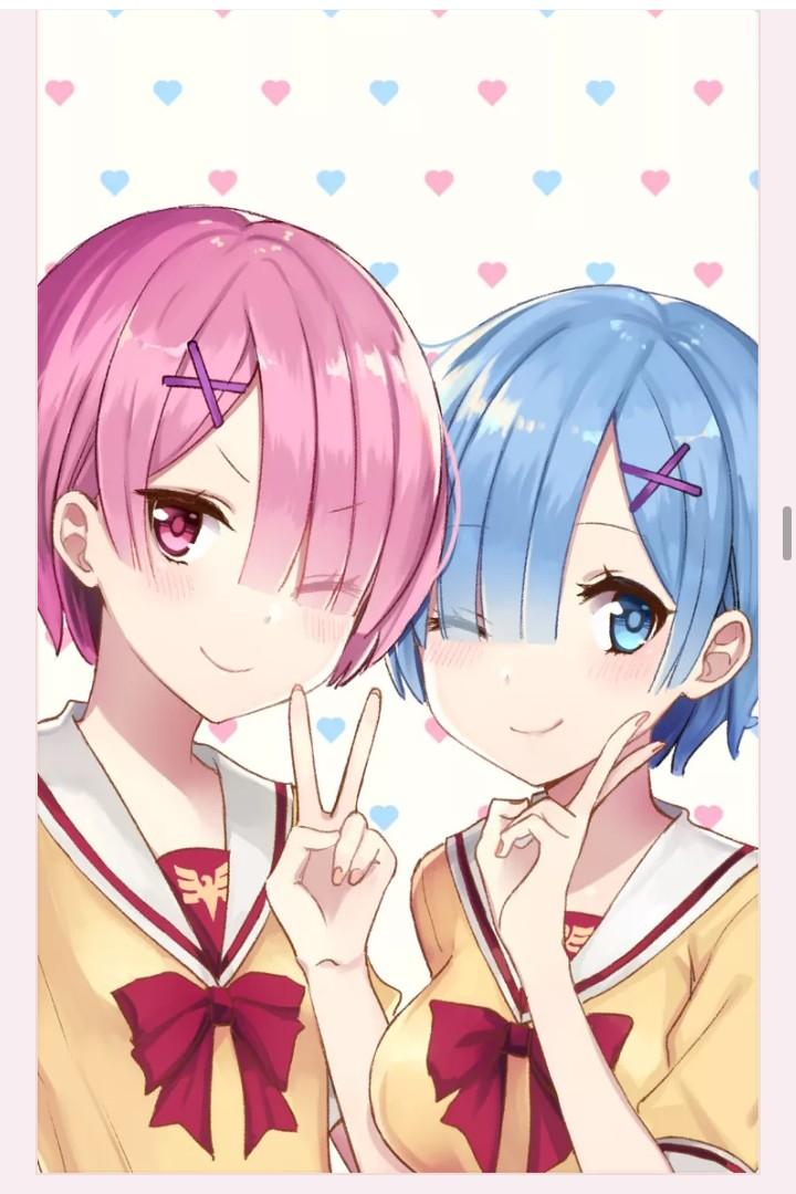 沫兮·动漫/闺蜜头像/雷姆拉姆微信，沫兮·动漫/闺蜜头像/雷姆拉姆（喜欢拉姆雷姆这对姐妹的）