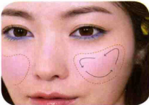 下眼线怎么画，下眼线怎么画显眼睛大（使用蓝色画下眼线）