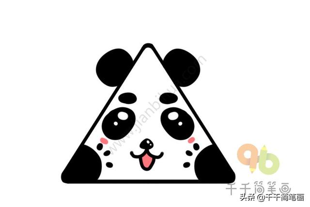 熊猫怎么画漂亮又简单，熊猫怎么画（动物简笔画：熊猫怎么画）
