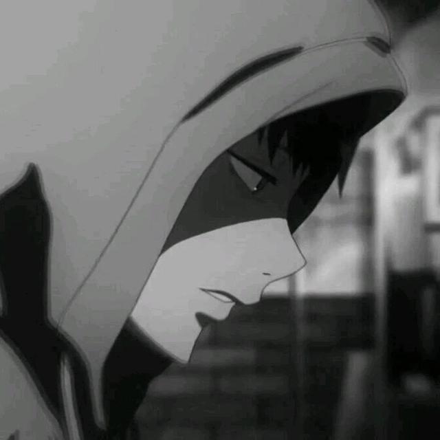 丧气图片，一组伤感忧郁动漫丧头