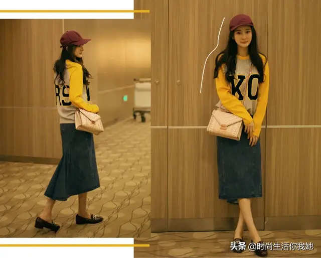 麻豆网官网萧萧麻豆网，2020春季最时尚穿搭“平底+裙”