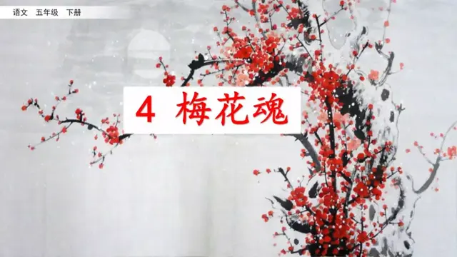 颇负盛名的拼音，颇负盛名的负字是什么意思（部编版五年级语文下册第四课《梅花魂》知识点及课堂测试题）