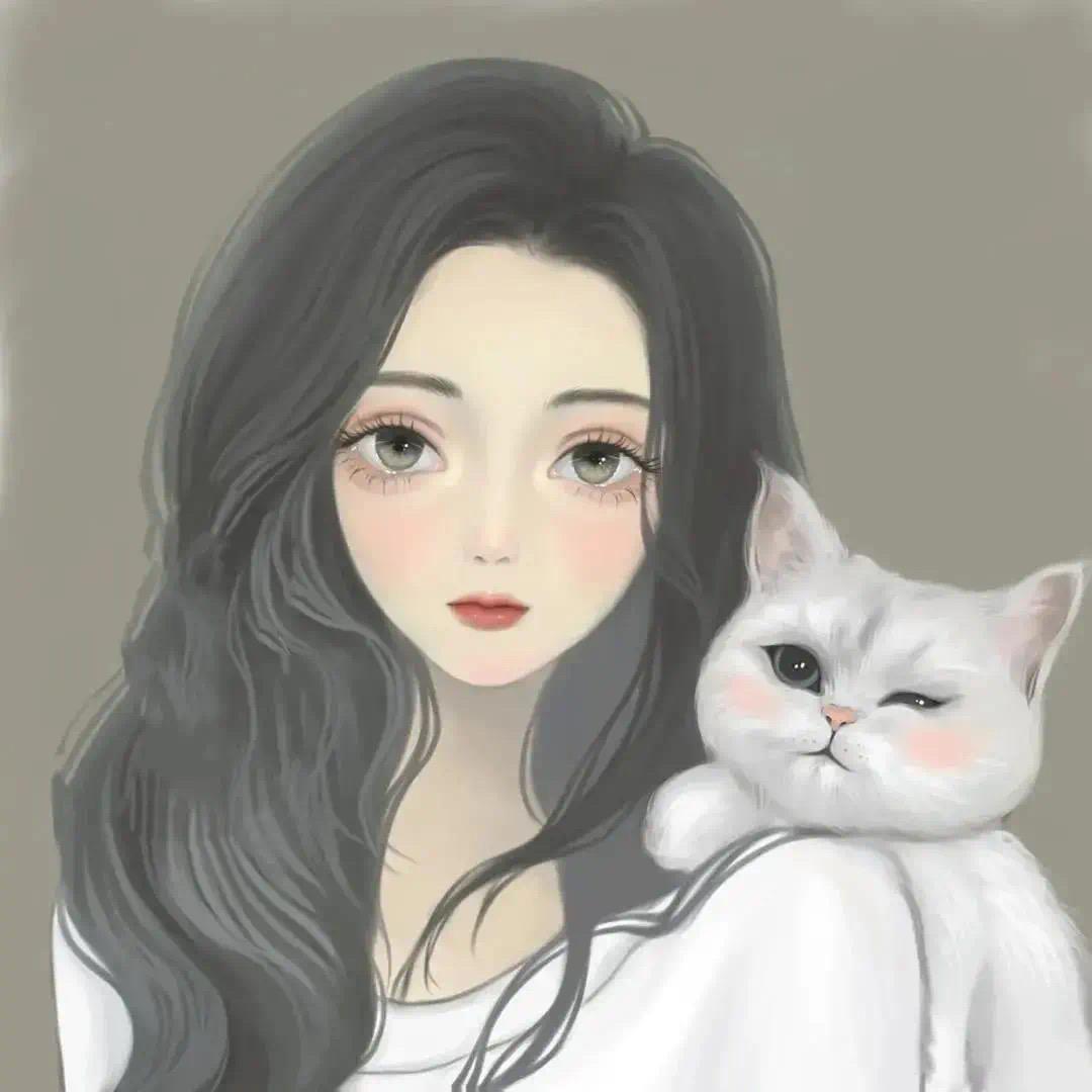 超酷CP情头♡撒拉黑哟，微信头像，超酷CP情头♡撒拉黑哟（抖音热门手绘情侣头像）