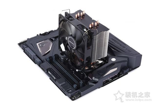 机箱散热风扇怎么装，机箱散热风扇装在哪（塔式侧吹CPU散热器风扇安装图解）