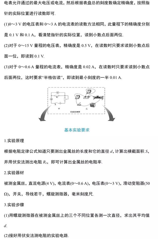 初三物理电学知识点，初三物理电学笔记（“电学”常考知识点总结）
