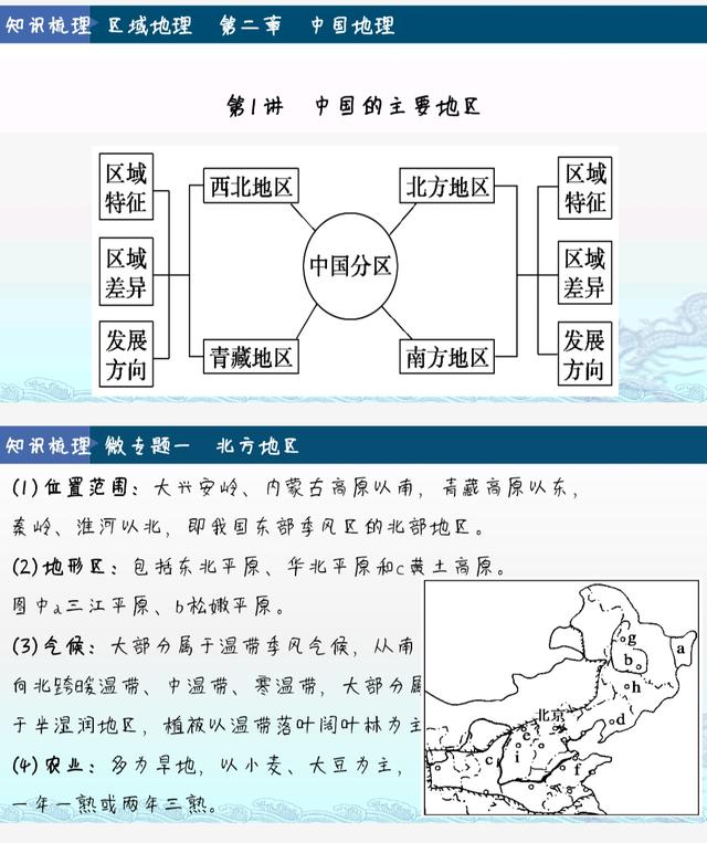 我国四大地理区域，中国的四大地理区域分别是什么（中国地理四大分区）