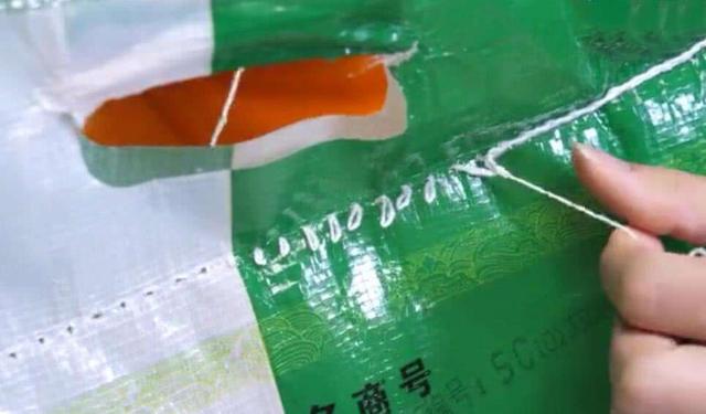 大米袋子封口线怎么拆，高压封口面袋怎么拆（大米袋子封口有设计）