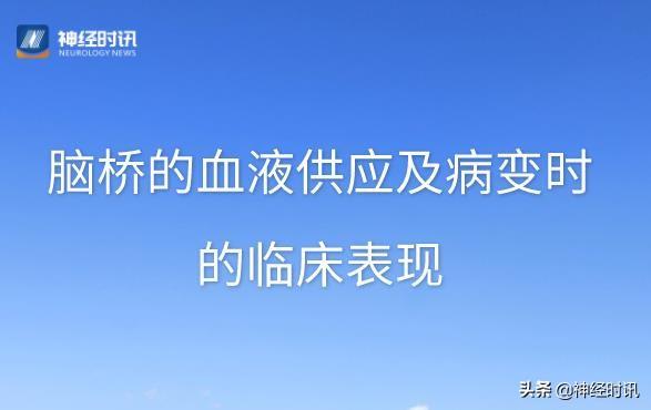 关于脑桥介绍，脑桥包括什么（脑桥的血液供应及病变时的临床表现）