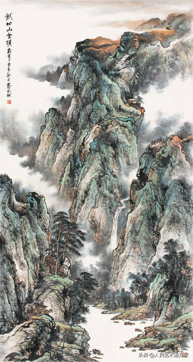 王喜庆画家简介，王喜庆 牡丹江支队（庆祝中华人民共和国成立70周年）