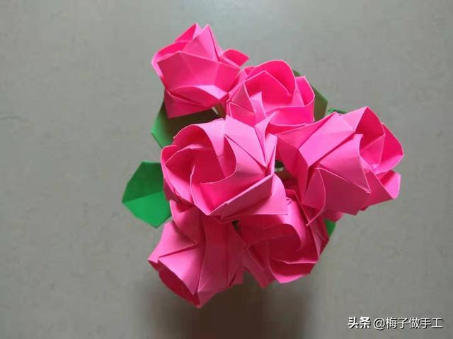 正版川崎玫瑰折法图解，川崎玫瑰折法（详细的图文教程来了）