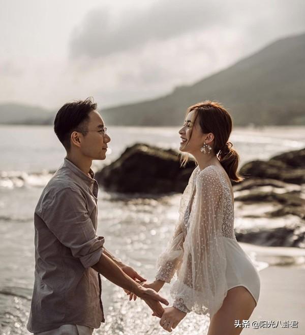 TVB最美女配520官宣产子，甜晒一家三口合影，豪门老公亲自剪脐带