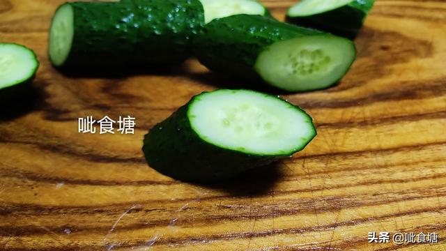 菱形片怎么切，饭店的黄瓜片都是菱形的