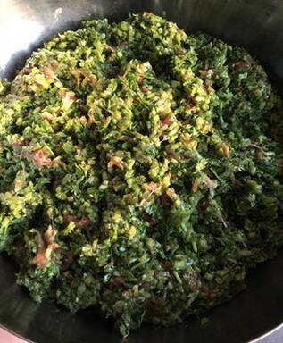 图片[9]-【茼蒿鲜肉水饺】做法步骤图 消食开胃 越吃皮肤越光滑细嫩！-起舞食谱网