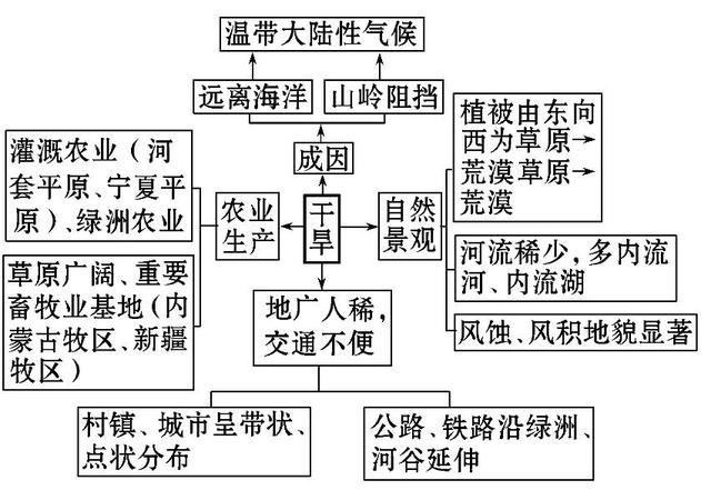 四大地理区域划分的依据是什么，四大地理区域划分的依据是什么和什么（八年级地理下册总复习知识点汇总大全）