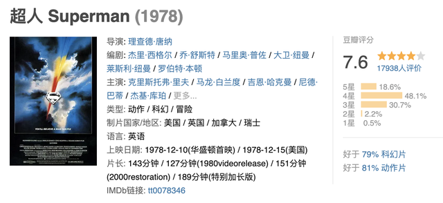 dc超人系列电影顺序，DC《超人》系列所有电影