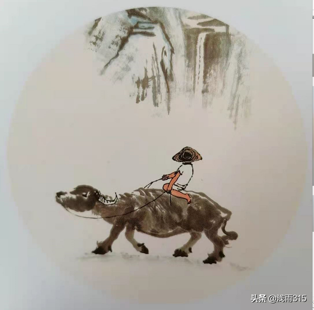 牛年咏牛诗词100首，来品读一首悠然淡远的《牛》诗