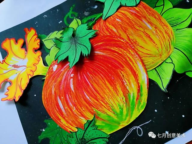 怎样画南瓜呢，请问南瓜怎么画（南瓜）