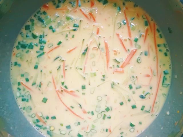 奶香鸡蛋饼这样制作超级好吃，奶香松软可口的牛奶鸡蛋饼