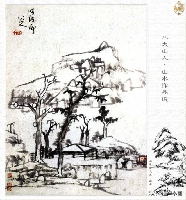 朱耷代表作品有哪些，朱耷著名作品（八大山人朱耷·花鸟作品精選）