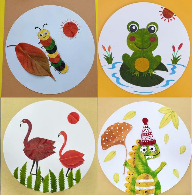 用树叶贴画的方法与步骤，怎样用树叶贴画（不花一分钱的早教课）