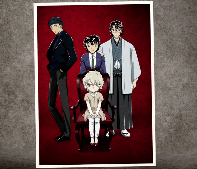 赤井秀一x波本，微信头像，赤井秀一x波本（《名侦探柯南》中赤井一家与黑衣组织的联系）