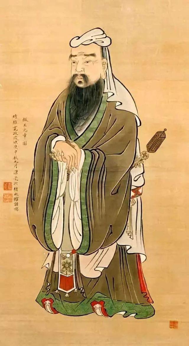 孔子的画像是谁画的，孔子的画像是谁画的呢（就可以知道孔子真正长相）
