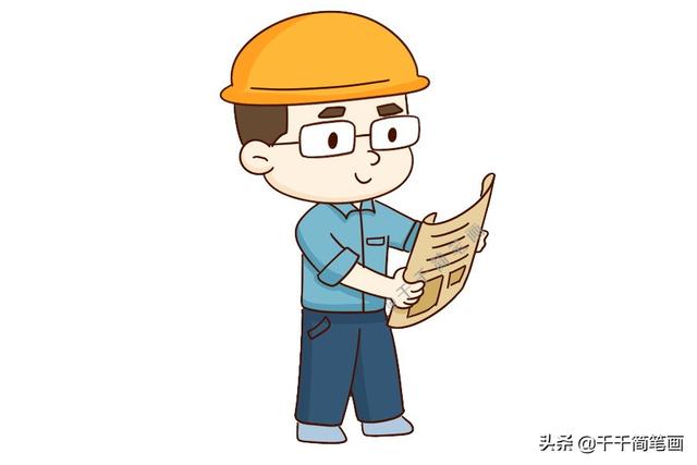 飞行员的画法简笔画，10种职业人物简笔画