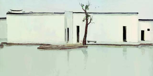 吴冠中江南水乡水墨画，江南水乡吴冠中水墨画（吴冠中笔下的别样江南）