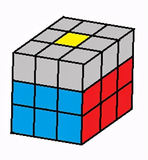 魔方第一层公式，魔方第一层快速形成立体十字（只用两条公式复原魔方）