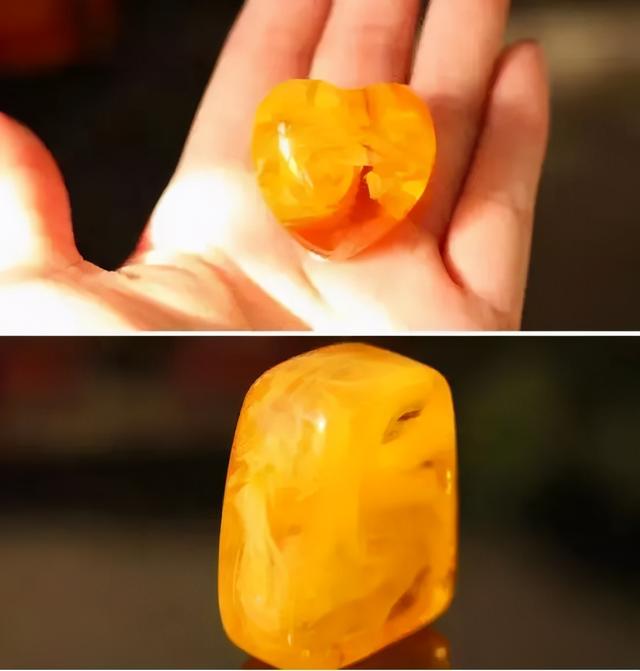 真蜜蜡与假蜜蜡区别图，怎么分辨真假蜜蜡（看图教你分辨真假蜜蜡）
