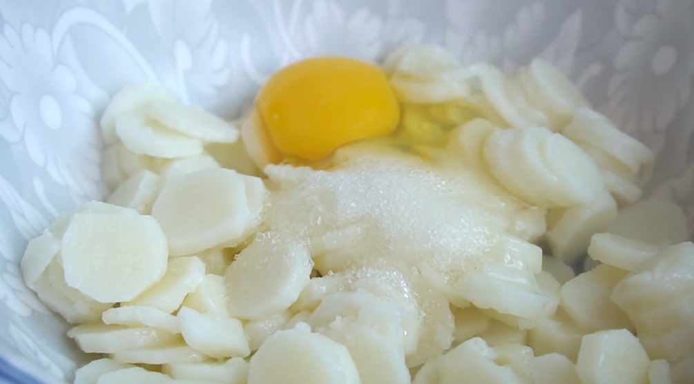 圖片[3]-【山藥豆沙包】做法步驟圖 香甜又松軟 小孩常吃身體好-起舞食譜網