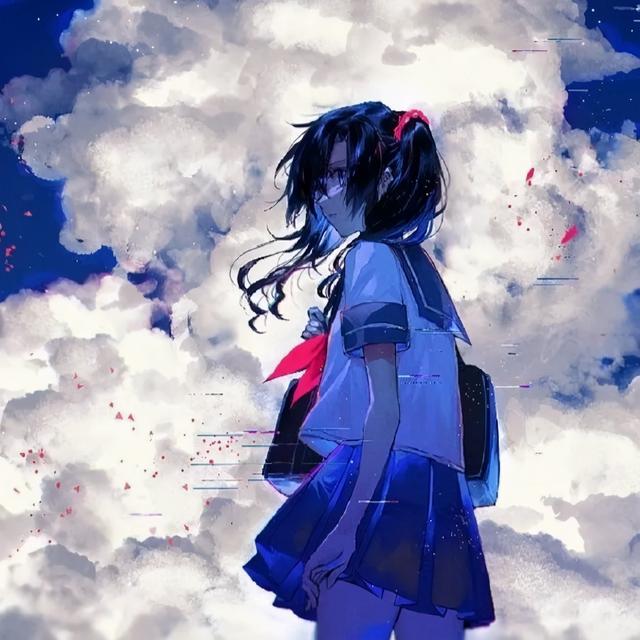 蓝色系头像微信，蓝色系头像（超纯净的治愈蓝色系头像）