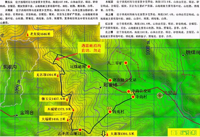 房山白云坨历史，北京及周边千米高山穿越路线概述