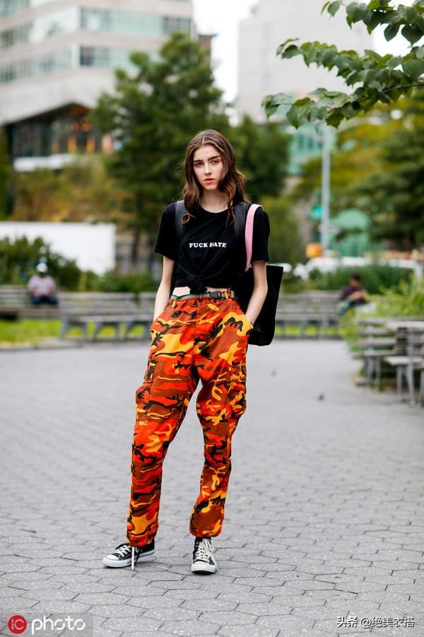 迷彩裤怎么搭配上衣(迷彩裤这么穿搭)-一悟枫林百科