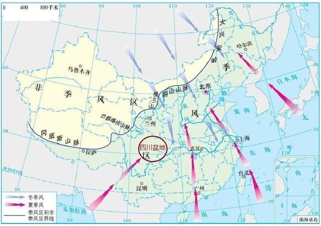 四川自然环境特点，四川的环境和气候特点（被称为“信封盆地”的四川盆地）