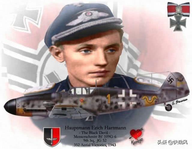 如何评价埃里希哈特曼，埃利希·哈特曼（二战德军的三个最强士兵）