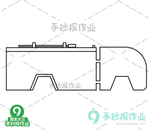 消防车怎么画又简单又漂亮，带颜色的消防车简笔画怎么画（帅气的消防员与消防车简笔画）